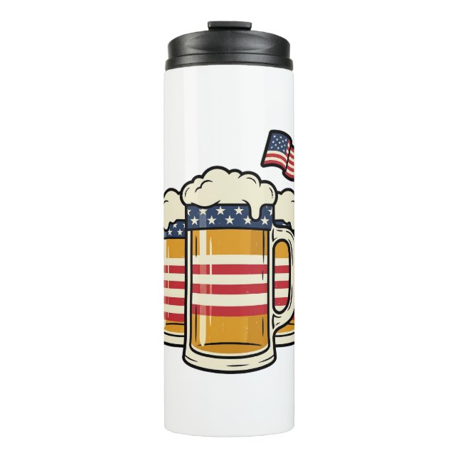 Patriotic Beer Mug Vintage Vector Design_1 (Front)
