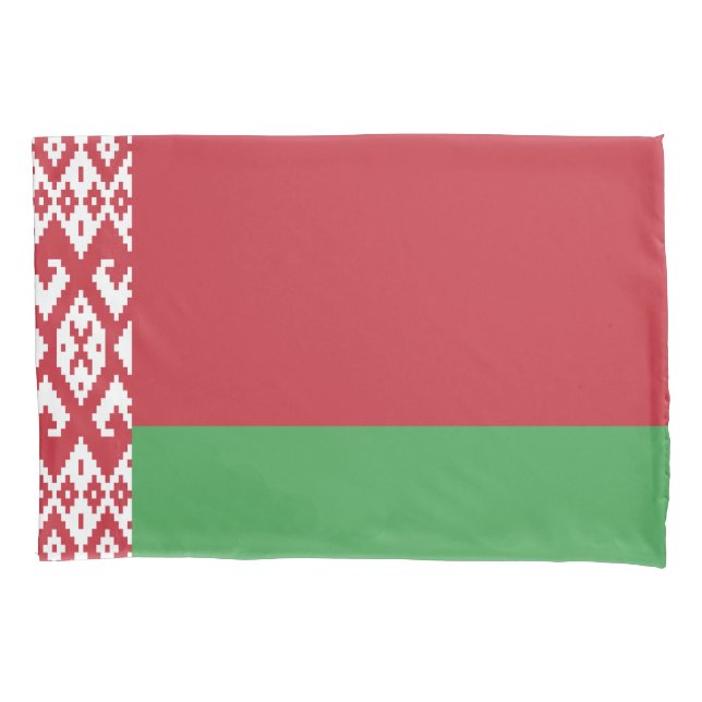 Patriotic Belarusian Flag Pillow Case (Front)