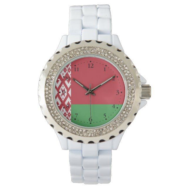 Patriotic Belarusian Flag Watch (Front)