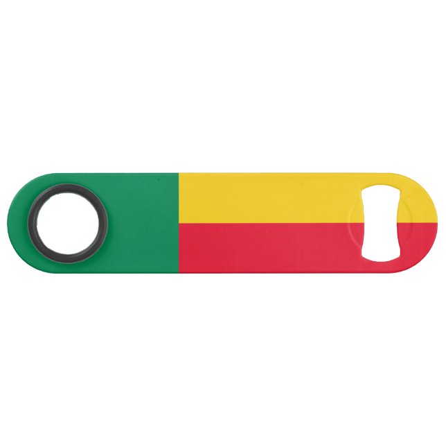 Patriotic Benin Flag Bar Key (Front (Horizontal))