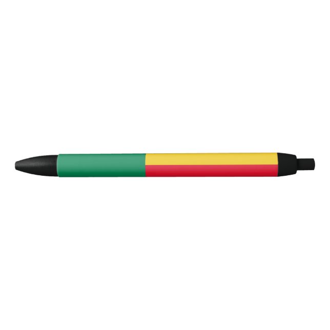 Patriotic Benin Flag Blue Ink Pen (Front)