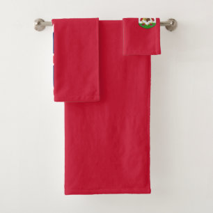 Patriotic Bermuda Flag Bath Towel Set