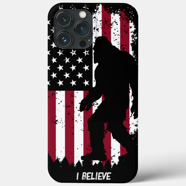  Patriotic Bigfoot  Case-Mate iPhone Case (Back)