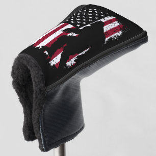 Patriotic Bigfoot Putter Cover