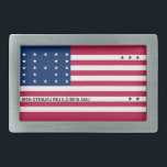 Patriotic Bikini Atoll Flag Belt Buckle<br><div class="desc">Patriotic flag of Bikini Atoll.</div>