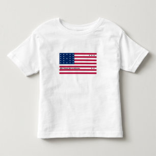 Patriotic Bikini Atoll Flag Toddler T-shirt