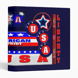 Patriotic binder