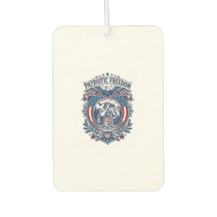 Patriotic Birdwatcher Vector Graphic Tee (2) Air Freshener