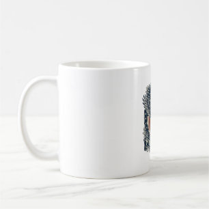 Patriotic Birdwatcher Vector Graphic Tee Coffee Mug