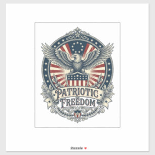 Patriotic Birth Year Series Vector Graphic Tee