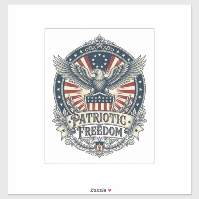 Patriotic Birth Year Series Vector Graphic Tee (Sheet)