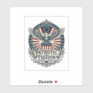 Patriotic Birth Year Series Vector Graphic Tee