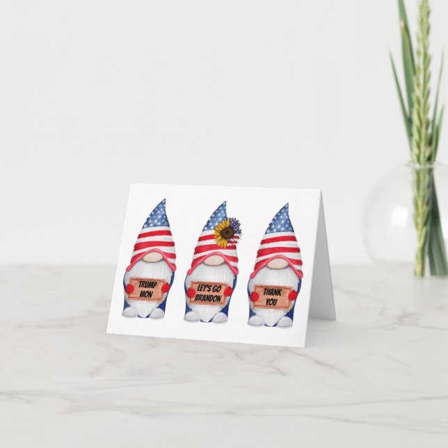 Patriotic Blank Note Cards  (Front)