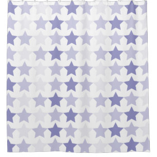 Patriotic Blue Ombre Stars