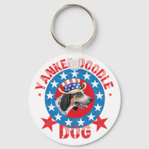Patriotic Bluetick Keychain