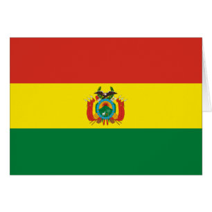 Patriotic Bolivia Flag