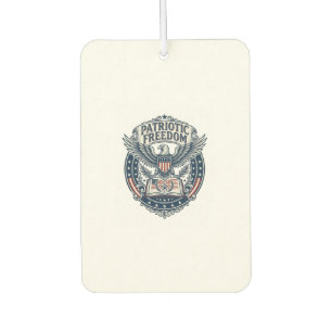 Patriotic Book Club Vector Graphic Tee (2) Air Freshener