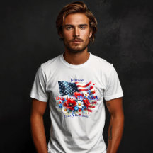 Patriotic Born in the USA Personalizable Family