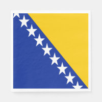 Patriotic Bosnia Herzegovina Flag
