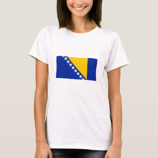 Patriotic Bosnia Herzegovina Flag T-Shirt