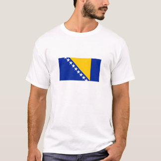 Patriotic Bosnia Herzegovina Flag T-Shirt