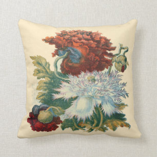 Patriotic Botanical Pillow