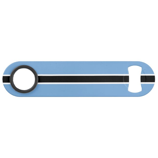 Patriotic Botswana Flag Bar Key (Front (Horizontal))