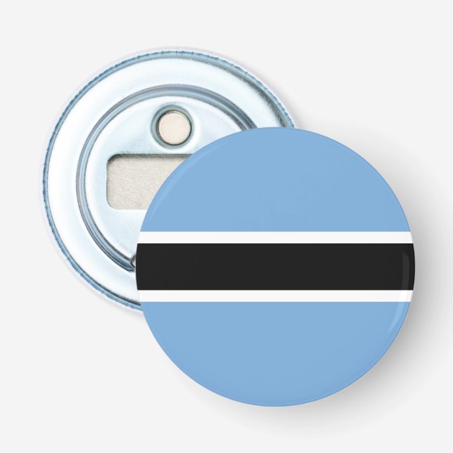 Patriotic Botswana Flag Bottle Opener (Front)