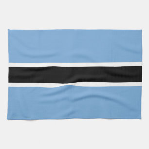 Patriotic Botswana Flag Kitchen Towel