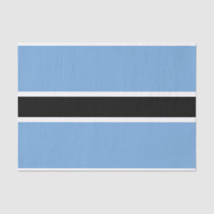 Patriotic Botswana Flag Tissue Paper