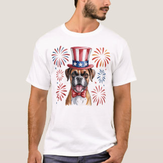Patriotic Boxer T-Shirt