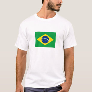 Patriotic Brazil Flag T-Shirt