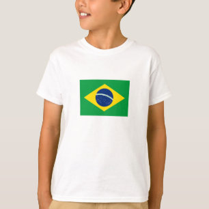 Patriotic Brazil Flag T-Shirt