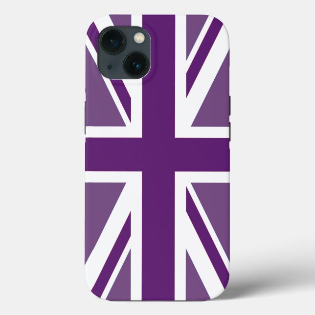 Patriotic British Union Jack Flag Case-Mate iPhone Case (Back)