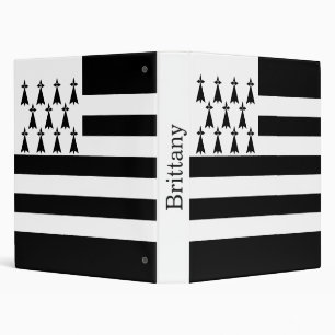 Patriotic Brittany Flag Binder