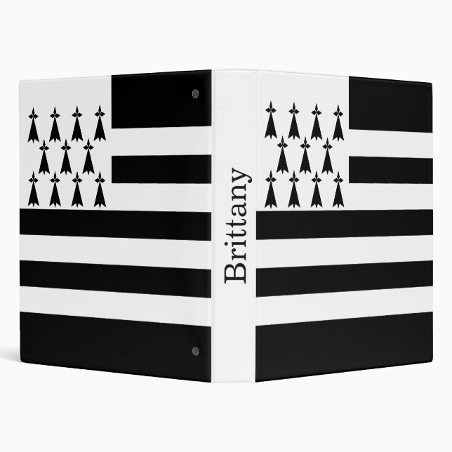 Patriotic Brittany Flag Binder (Background)