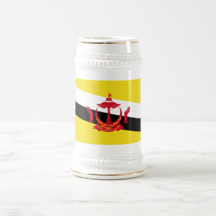 Patriotic Brunei Flag Beer Stein