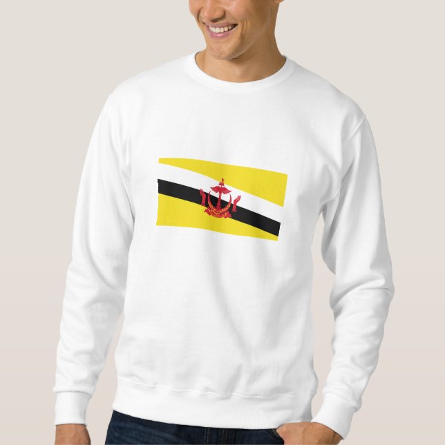 Patriotic Brunei Flag Sweatshirt (Front)