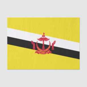 Patriotic Brunei Flag Tissue Paper