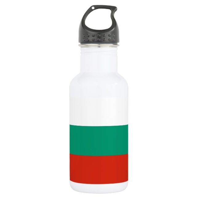 Patriotic Bulgarian Flag 532 Ml Water Bottle (Front)