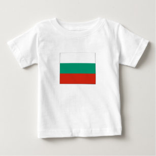 Patriotic Bulgarian Flag Baby T-Shirt