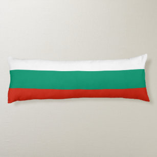 Patriotic Bulgarian Flag Body Pillow