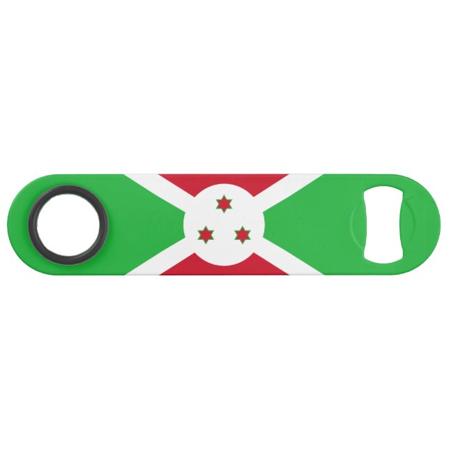 Patriotic Burundi Flag Bar Key (Front (Horizontal))