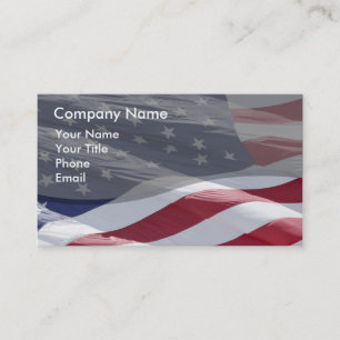 Patriotic Business Card