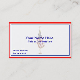 Patriotic Business Card