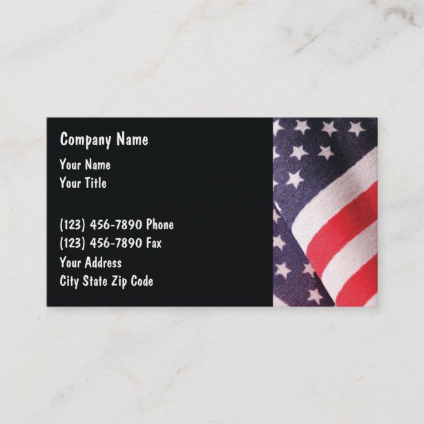 Government Business Cards & Profile Cards Zazzle CA