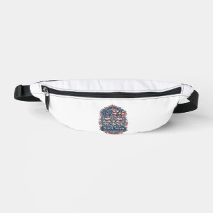 Patriotic Butterfly Garden Vector Graphic Tee_1 Fanny Pack
