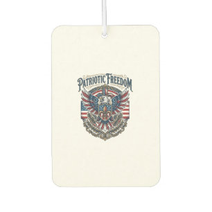 Patriotic Cajun Pride Vector Graphic Tee_1 Air Freshener