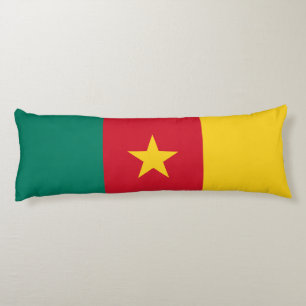 Patriotic Cameroon Flag Body Pillow