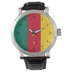 Patriotic Cameroon Flag Watch